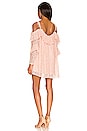 view 3 of 3 Solange Lace Mini Dress in Blush