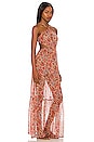 view 2 of 3 TIERRA ドレス in Peach Leopard Floral