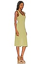 view 2 of 3 Green The Willa Tank Dress in Palm