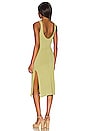 view 3 of 3 Green The Willa Tank Dress in Palm