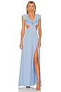 view 1 of 3 Collette Gown in Sky Blue