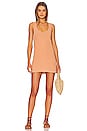 view 1 of 3 Green Nora Mini Dress in Apricot