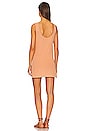view 3 of 3 Green Nora Mini Dress in Apricot