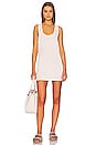 view 1 of 3 Green Nora Mini Dress in White