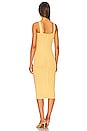 view 3 of 3 CELINA 미디 원피스 in Butter Yellow