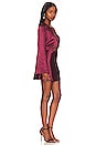 view 2 of 3 Olivia Mini Dress in Wine