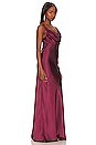 view 2 of 3 ROBE DE SOIRÉE TATE in Wine