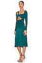 view 3 of 4 VESTIDO ELOISE in Botanical Green