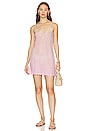 view 1 of 3 Collette Mini Slip Dress in Pink Ombre Floral