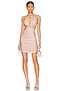 view 1 of 3 Felix Mini Dress in Pink Ditsy Floral