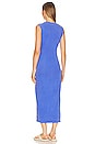 view 3 of 4 Green Elodie Dress in Baja Blue