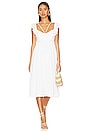 view 1 of 3 Katrina Midi Dress in White