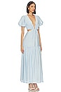 view 2 of 3 x Jetset Christina Shiloh Maxi Dress in Robin Blue