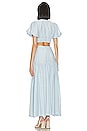 view 3 of 3 x Jetset Christina Shiloh Maxi Dress in Robin Blue