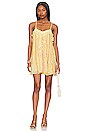 view 1 of 4 Novah Sequin Mini Dress in Lemonade Yellow