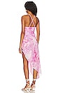 view 3 of 3 Tatum Midi Dress in Pink Tie Dye