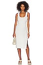 view 1 of 3 Green the Willa Tank Dress in White