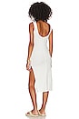 view 3 of 3 Green the Willa Tank Dress in White
