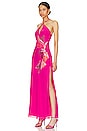 view 3 of 5 VESTIDO CAMILLA in Pink Yarrow