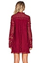 view 3 of 4 x REVOLVE Matilda Lace Dress in Wine