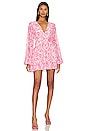 view 1 of 3 Clara Mini Dress in Pink Pamila Palms