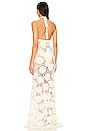 view 3 of 3 Thalassa Floral Crochet Dress in White