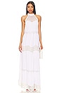 view 2 of 3 Emily Maxi Dress in White