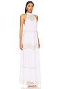 view 3 of 3 Emily Maxi Dress in White