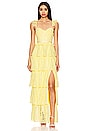 view 1 of 3 Cantini Maxi Dress in Yellow