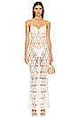 view 1 of 3 Marla Crochet Maxi Dress in White