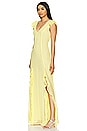 view 3 of 4 Taylor Gown in Soft Yellow