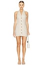 view 1 of 3 Lennon Mini Dress in Oatmeal