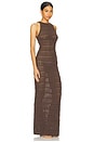 view 2 of 3 Hilda Maxi Dress in Chocolate Brown