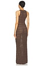 view 3 of 3 Hilda Maxi Dress in Chocolate Brown