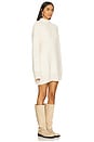 view 2 of 4 Reina x Emily Gemma Sweater Dress in Ivory