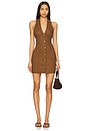 view 1 of 3 Lennon Mini Dress in Espresso