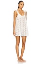 view 2 of 3 Lana Babydoll Dress in White