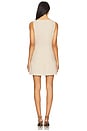 view 3 of 3 Andra Mini Dress in Natural Linen