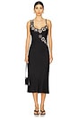view 1 of 5 Melani Midi Dress in Black