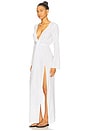 view 3 of 4 Gianna Maxi Dress in White