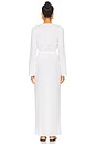 view 4 of 4 Gianna Maxi Dress in White