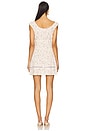 view 3 of 3 Loren Mini Dress in Cream & Lavender Floral
