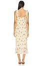 view 4 of 4 Esmie Midi Dress in Cream & Rose Floral