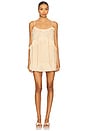 view 1 of 3 Lyla Mini Dress in Beige