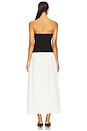 view 3 of 4 Elera Maxi Dress in Black & White