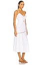 view 2 of 3 Maddyn Midi Dress in White