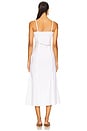 view 3 of 3 Maddyn Midi Dress in White