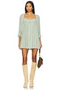 view 1 of 3 Jaida Mini Dress in Sage Green