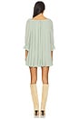 view 3 of 3 Jaida Mini Dress in Sage Green
