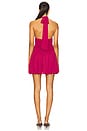 view 3 of 3 Vestido Mini Nina in Burgundy Red